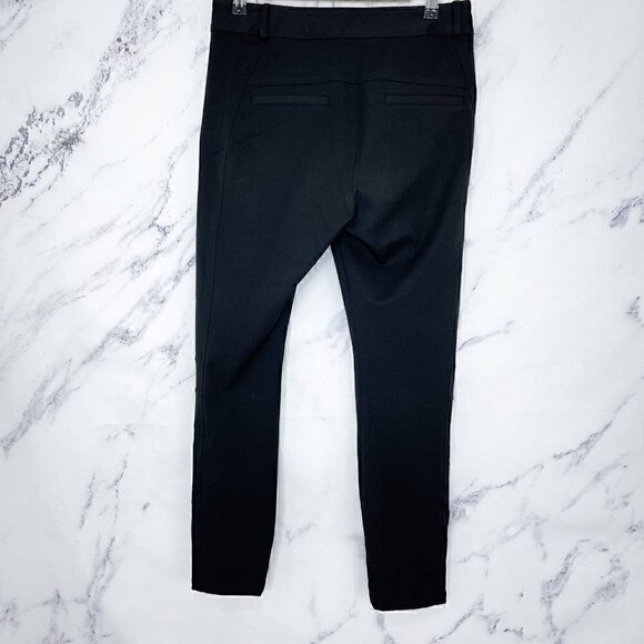 Veronica Beard | Ash Seamed Skinny Pants w/ Exposed Zippers | Sz 8 - Picture 2 of 11
